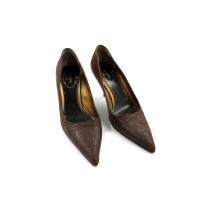 Prada Pumps Braunes Leder