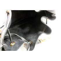 Saint Laurent Hobo Paris VII Schwarzes Leder