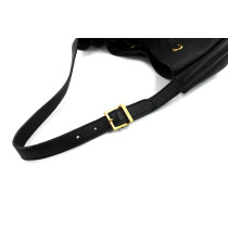 Saint Laurent Hobo Paris VII Cuir Noir