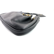 Saint Laurent Hobo Paris VII Schwarzes Leder