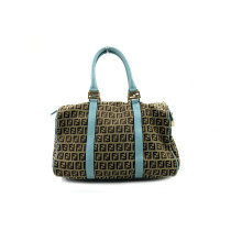 Fendi Bauletto Toile Beige