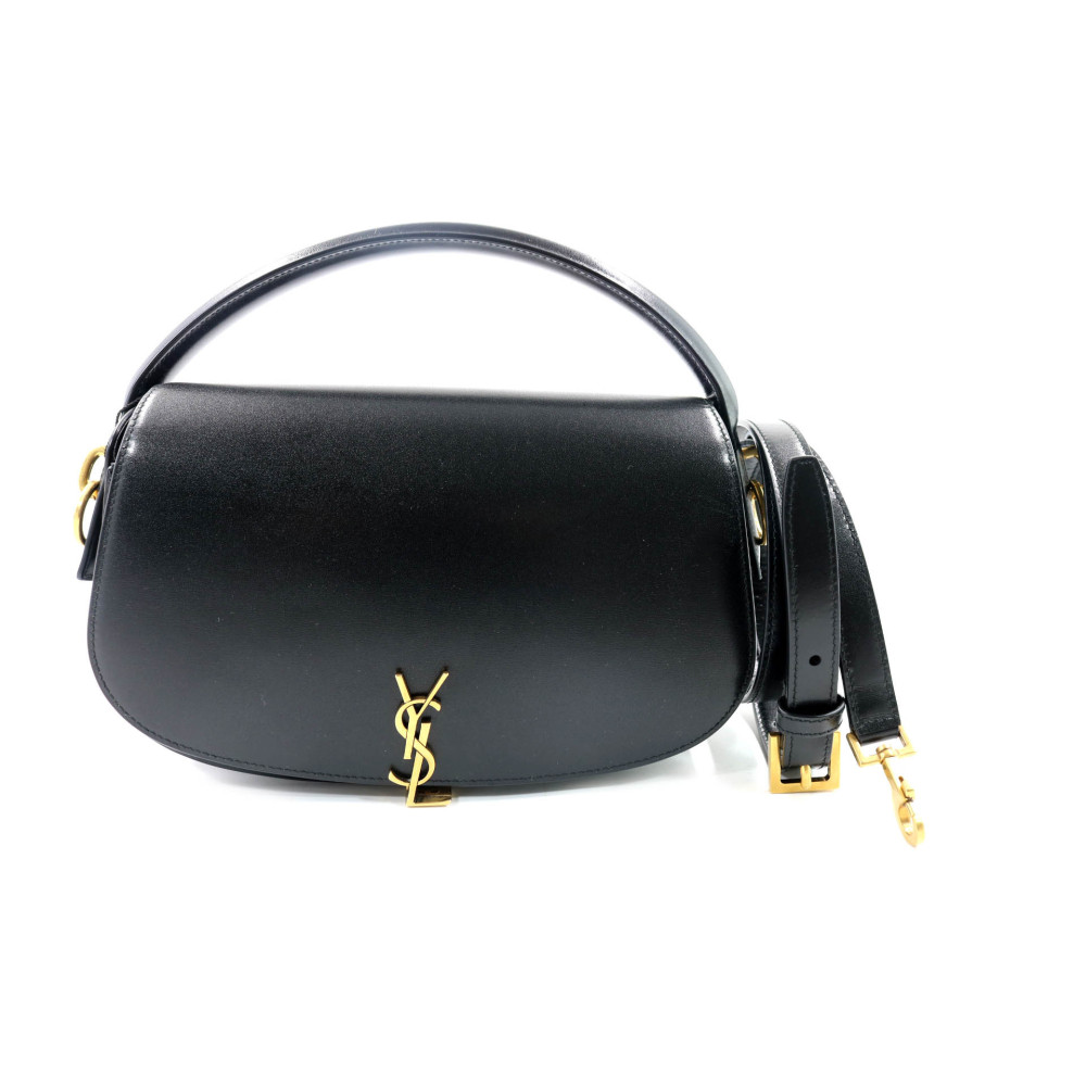 Saint Laurent Voltaire Black Leather