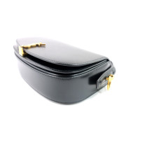 Saint Laurent Voltaire Schwarzes Leder
