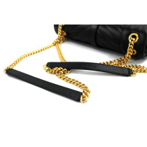 Saint Laurent Envelope Medium Black Leather