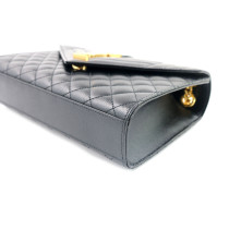 Saint Laurent Envelope Medium Cuir Noir