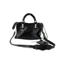 Balenciaga City Small Black Leather