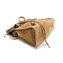 Balenciaga City Small Suède Beige