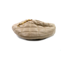 Saint Laurent Icarino Leather Beige