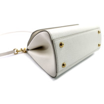 Dolce & Gabbana Sicily White Leather