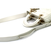 Dior Lady Pelle Bianca