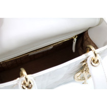 Dior Lady Pelle Bianca