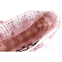 Prada Tote Bag Mini Paglia Rosa