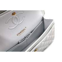 Chanel 23 White Leather