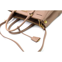 Prada Double Powder Pink Leather