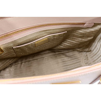 Prada Double Powder Pink Leather