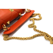 Valentino Roman Stud Pelle Arancio