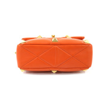 Valentino Roman Stud Leder Orange