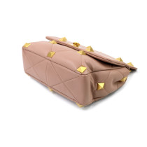Valentino Roman Stud Pelle Beige