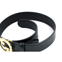 Gucci Ledergürtel Schwarz