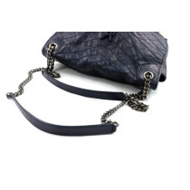 Saint Laurent Niki Blue Leather