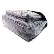 Saint Laurent Niki Cuir Bleu