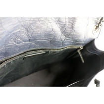 Saint Laurent Niki Cuir Bleu