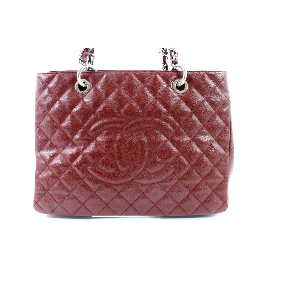 Chanel GST Pelle Bordeaux