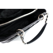 Chanel GST Schwarzes Leder