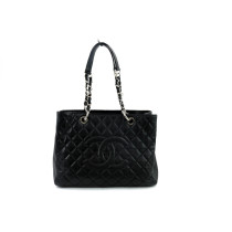 Chanel GST Schwarzes Leder