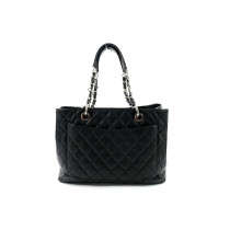 Chanel GST Black Leather