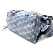 Balenciaga Neo City Cagole Denim Blu