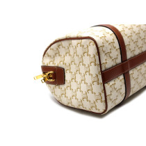 Celine Bauletto Triomphe Toile Blanche