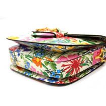 Gucci 1955 Floral Leder Mehrfarbig