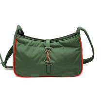 Saint Laurent La 5a7 Nylon Verde