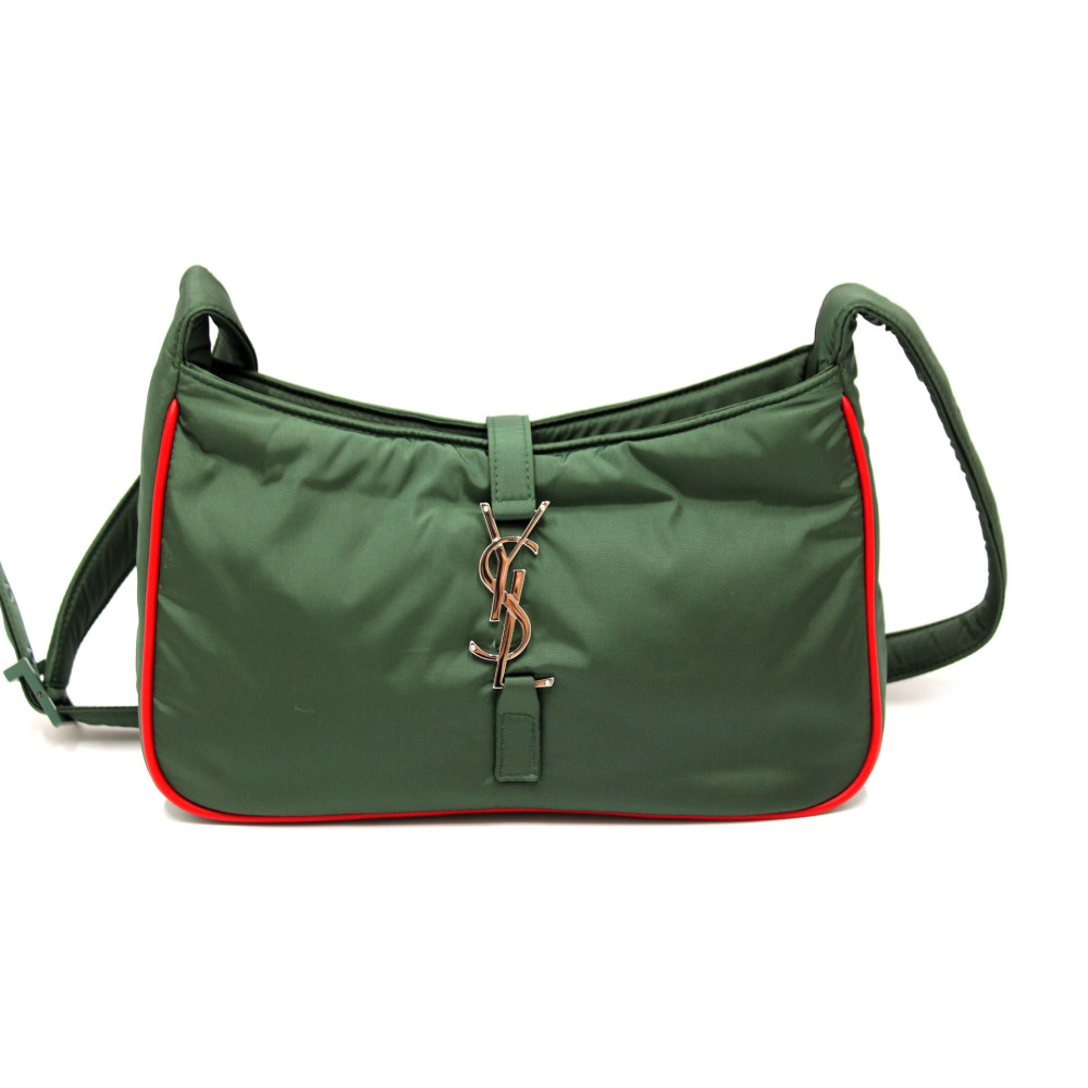 Saint Laurent La 5a7 Nylon Grün
