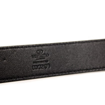 Valentino Silberne Ledergürtel