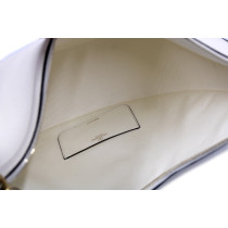 Valentino VLogo Moon Hobo Cuir Ivoire