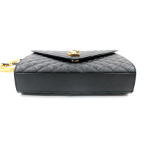 Saint Laurent Envelope Pelle Nera