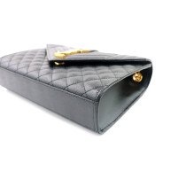 Saint Laurent Envelope Cuir Noir