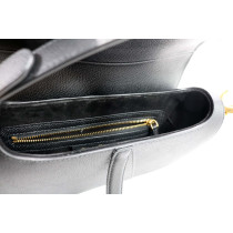 Dior Saddle Black Leather