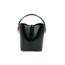 Saint Laurent Le 37 Small Schwarzes Leder