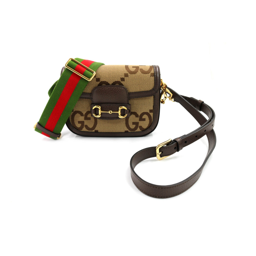 구찌 호스빗 1955 GG 점보 베이지