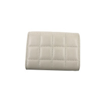 Saint Laurent Portafoglio Pelle Bianca