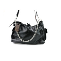 Louis Vuitton CarryAll Cargo Vibe PM Black Leather Bag