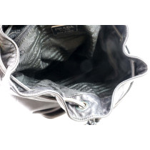 Prada Black Leather Backpack