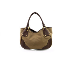 Prada Shopping Stoff Braun