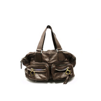 Chloe Betty Leather Mud Brown