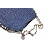 Stella McCartney Falabella Big Tweed Blau