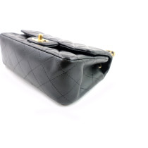 Chanel Rectangular Mini Black Leather