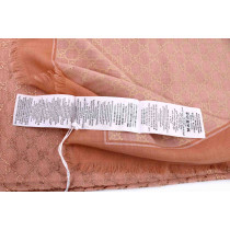 Étole Gucci en Tissu et Laine Rose